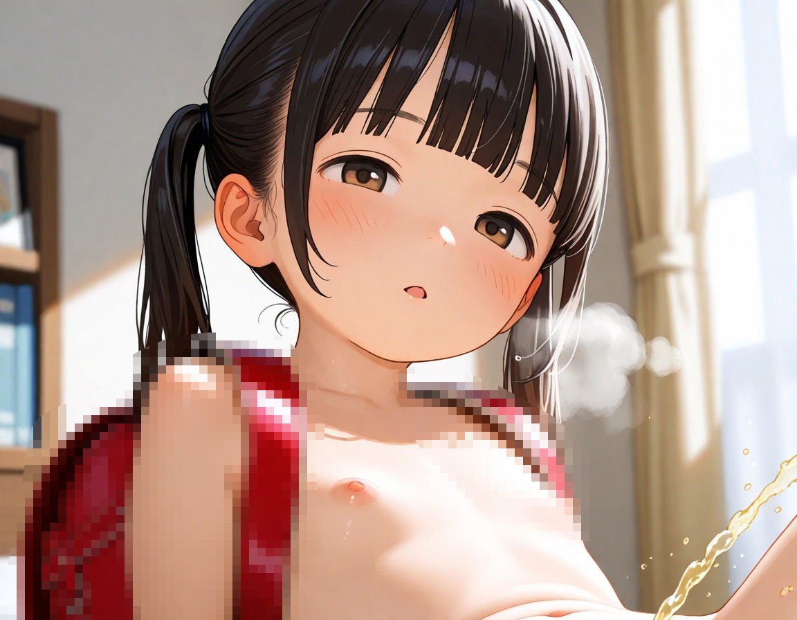 おじさんの家に入りこむちっぱい半熟少女に生ハメセックス8