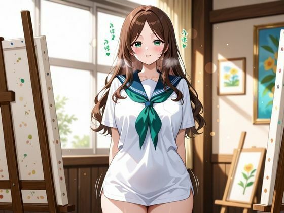 パンミセ学園【美術部編】〜女子校生が描かれたヌード射精大会〜 画像3