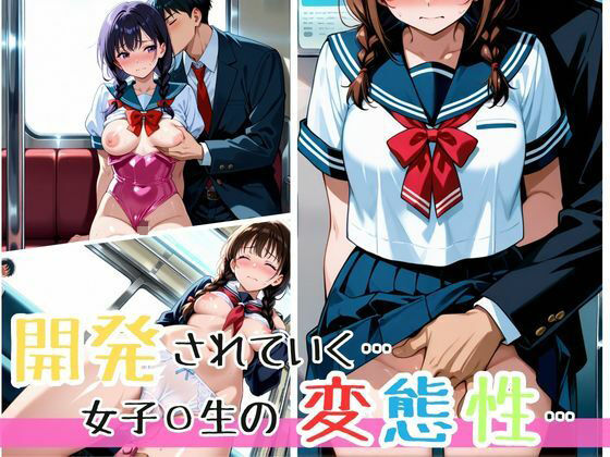 サンプル画像3:満員電車、声の出せない密室で犯●れ痴●されイカされ続けて、痴●集団の種付けペットに堕ちた制服女子●生(teruteru坊主) [d_619038]