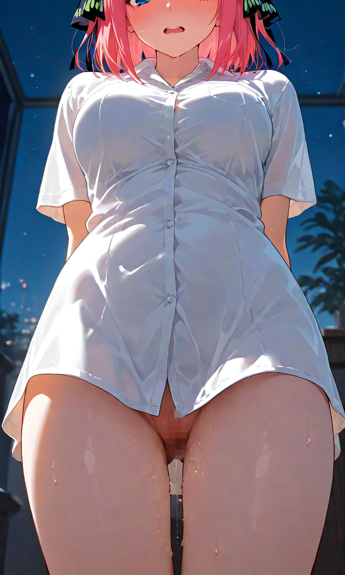 二乃と彼シャツえっち/CG270枚 画像5