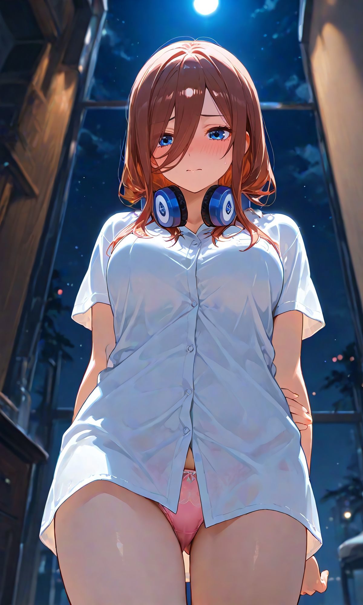 三玖と彼シャツえっち/CG261枚 画像2