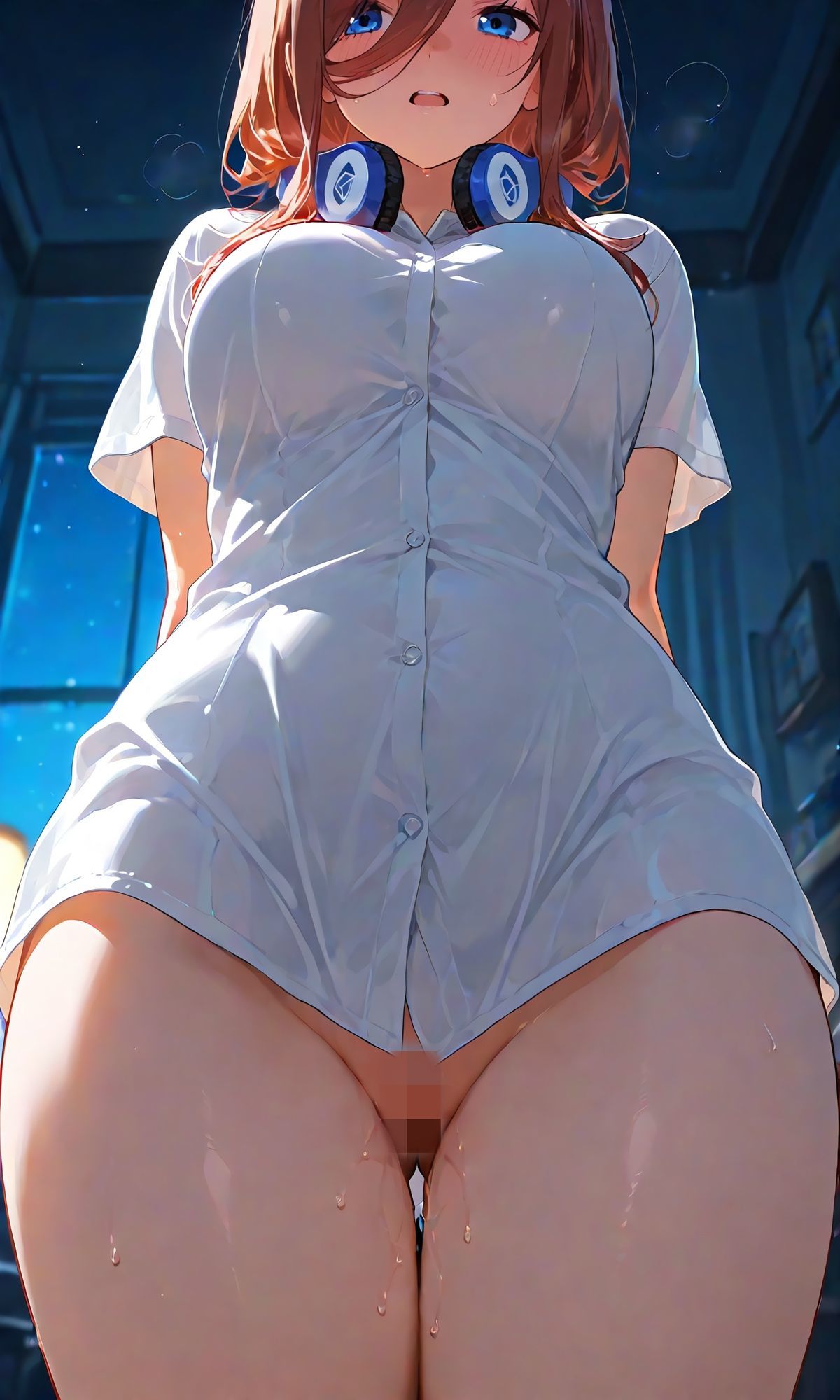 三玖と彼シャツえっち/CG261枚 画像5