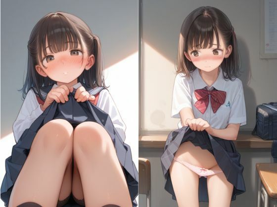 サンプル画像3:放課後にこっそり見せてもらったあの子の秘密(女子高生たちのヒミツ) [d_619150]