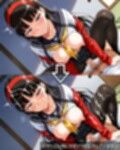 ［aie4xのゲームヒロインCG集］天◯雪子（制服）