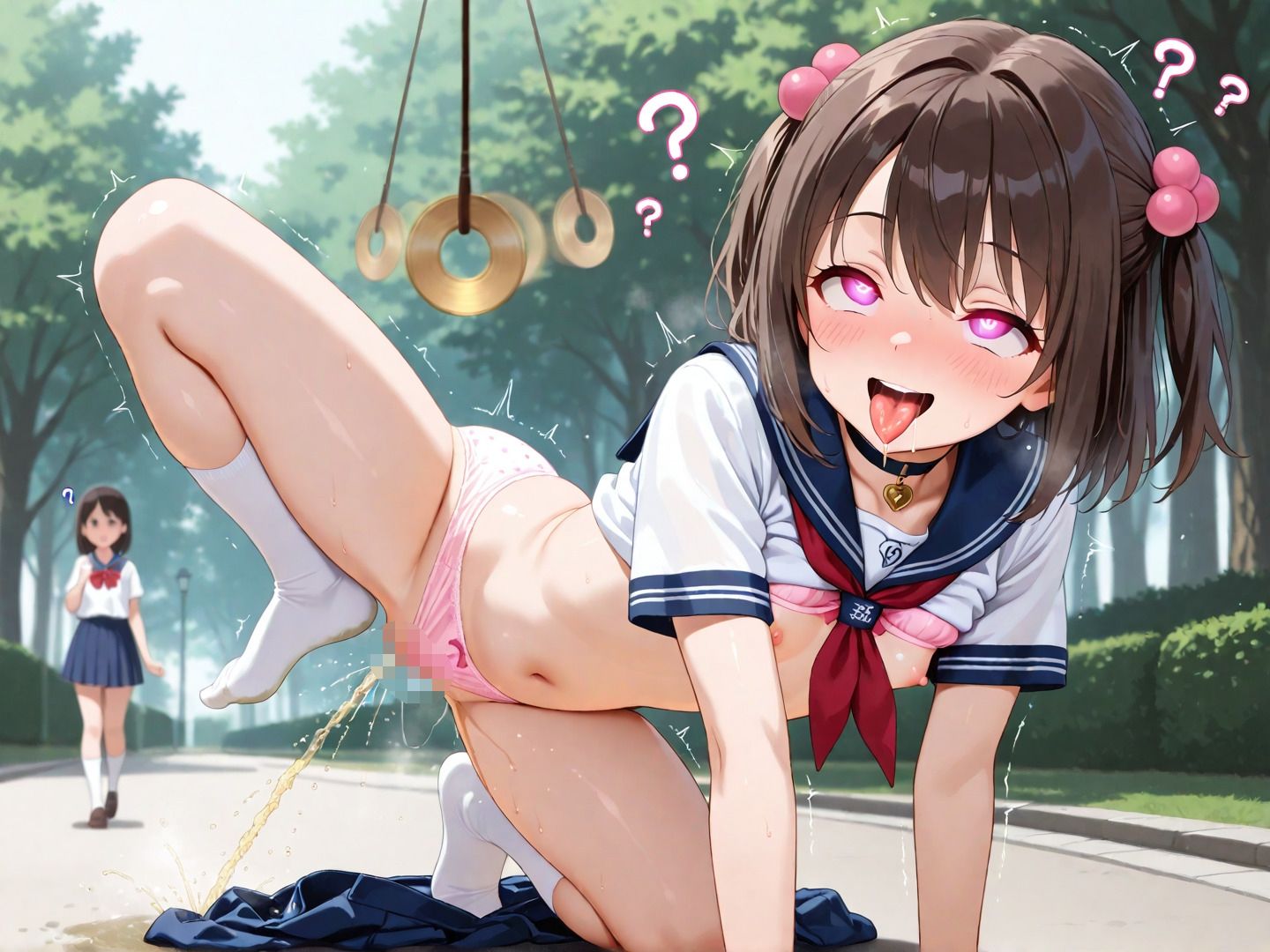 サンプル画像5:わけもわからず催●でアヘらされるJKたち vol_07(わからず姉妹) [d_619169]