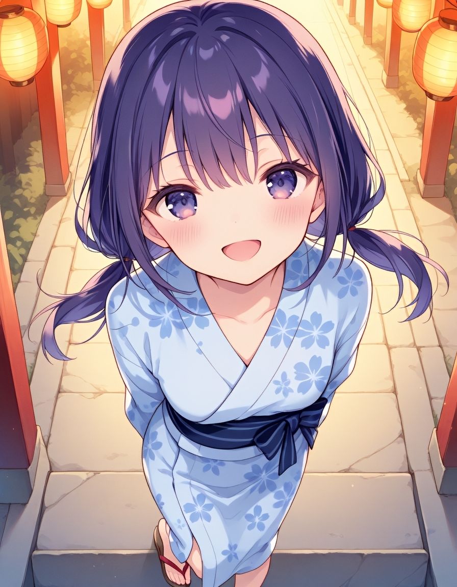 サンプル画像1:『えっちなカノジョと、ひみつのなつやすみ。vol.1』〜浴衣カノジョと、花火のあとで 〜(ひかるーな) [d_619247]