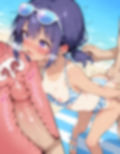 『えっちなカノジョと、ひみつのなつやすみ。vol.3』〜水着カノジョと、日焼けえっち〜