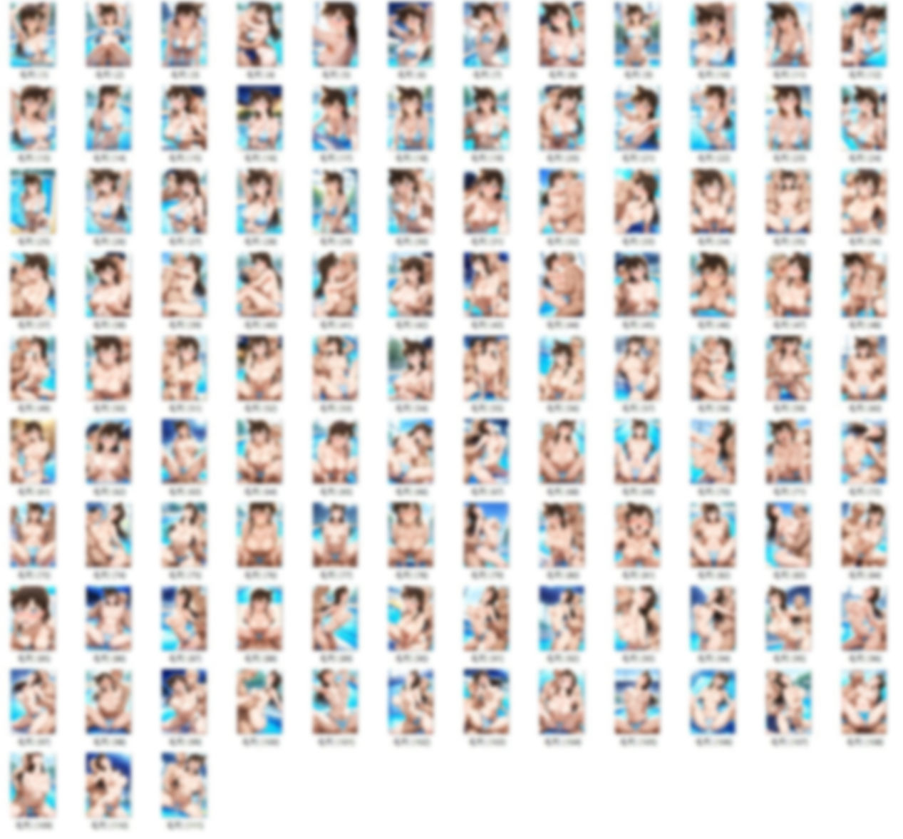 毛〇蘭  プールでおじさんとえっち 画像1