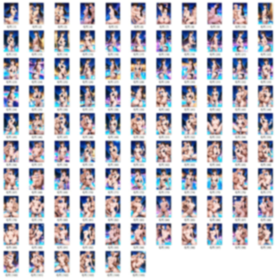 毛〇蘭  プールでデンマ責め 画像1