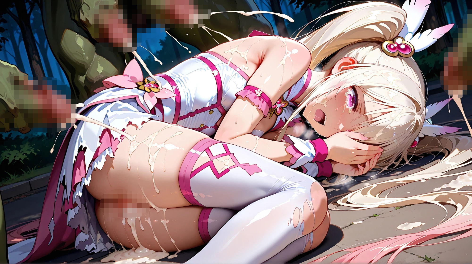 僕と契約した魔法少女がオークに凌●される 画像9