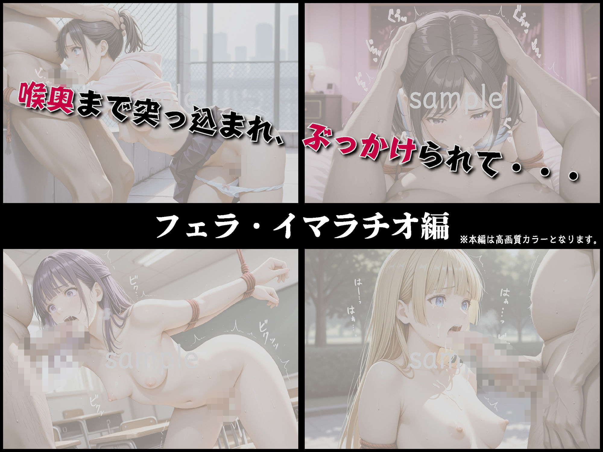 サンプル画像6:買われた少女達の末路〜気が狂い身も心も乱れていく〜【豪華CG500枚収録】(奪われた純愛) [d_619305]