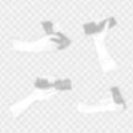 線画素材集［手］5