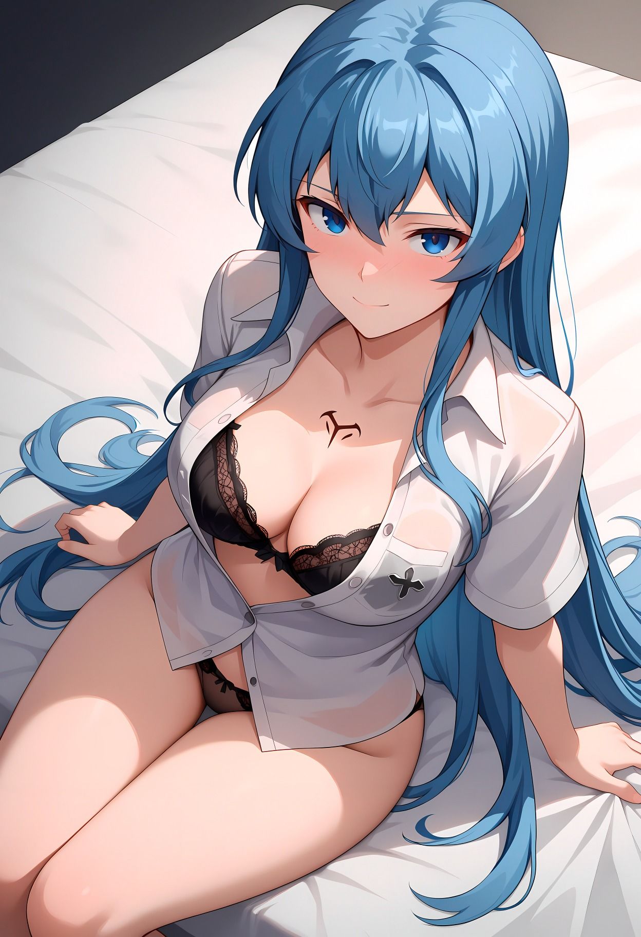 サンプル画像3:エスデスとイチャラブ純愛えっち。(2D-dream) [d_619453]