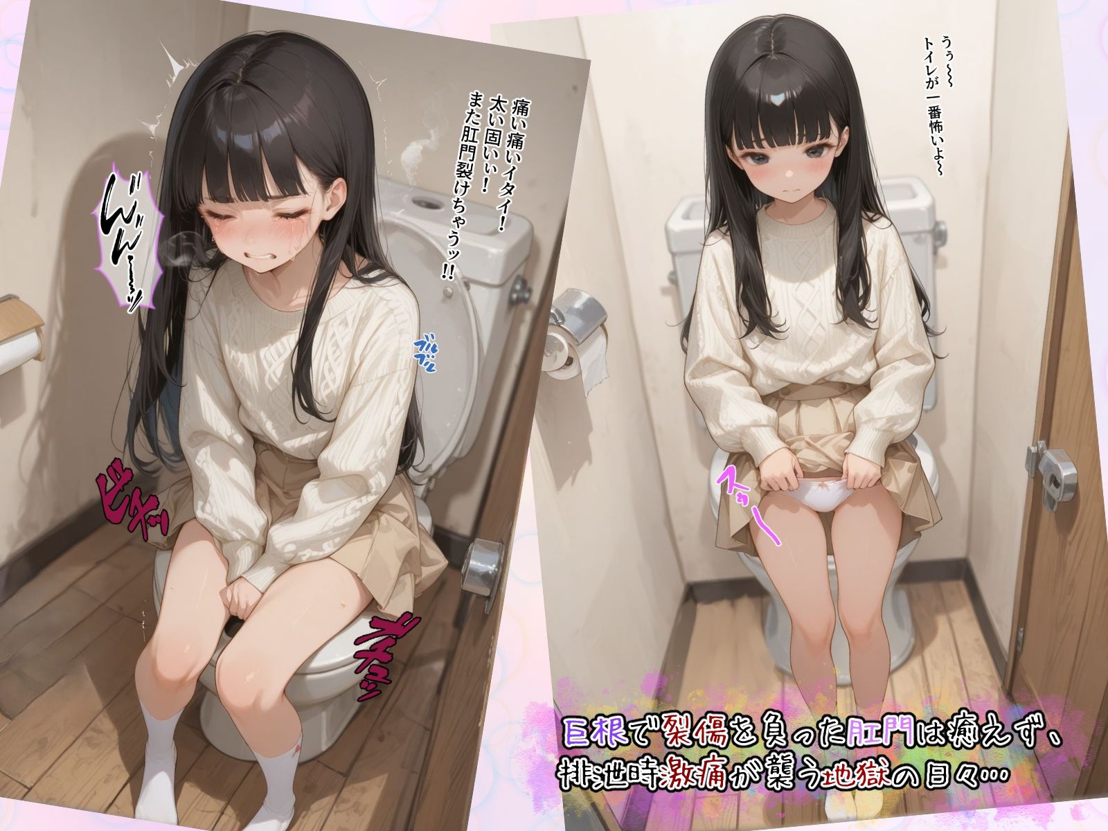 つるぺたユイちゃんパパ活失敗〜老人白濁液全穴注入〜 Kaleidoscope エロ画像3