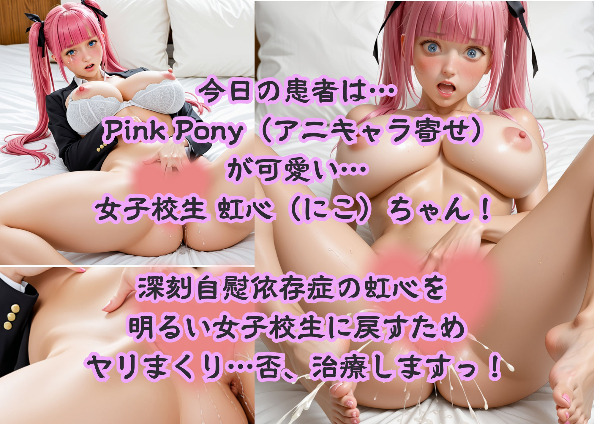 グラビア版 名門女子校の悩める女子校生マル秘治療 大作戦 虹心(Niko)の場合 画像1