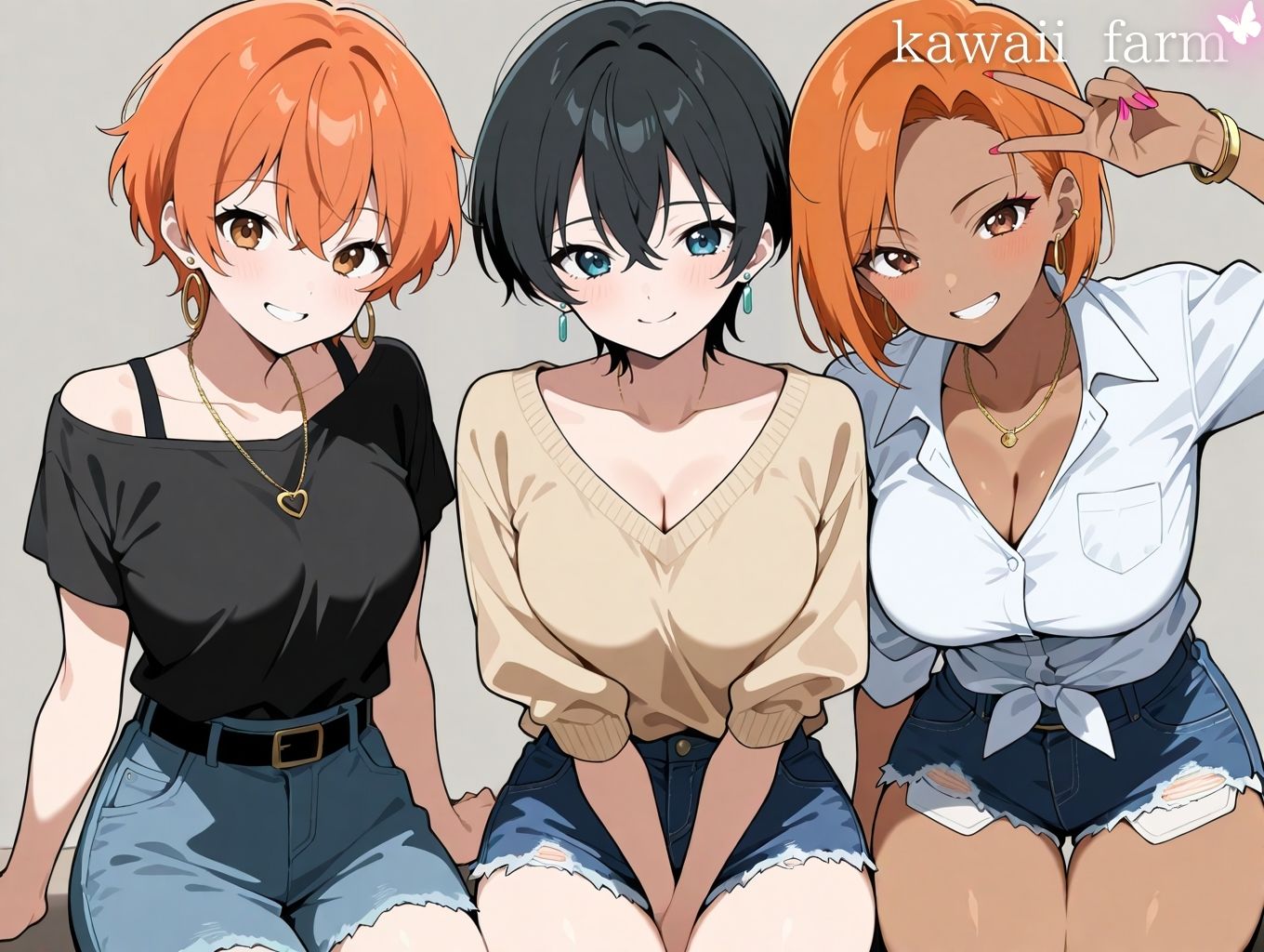 サンプル画像6:性欲まみれ   ギャル姉妹ver.(かわいいファーム) [d_619578]