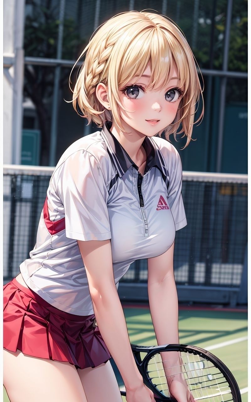 サンプル画像2:グラビア＆裏画像 JKアイドル 星野ななみ 赤制服バージョン(AIらぼんぬ) [d_619592]