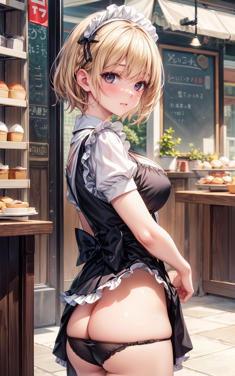 サンプル画像3:グラビア＆裏画像 JKアイドル 星野ななみ 赤制服バージョン(AIらぼんぬ) [d_619592]