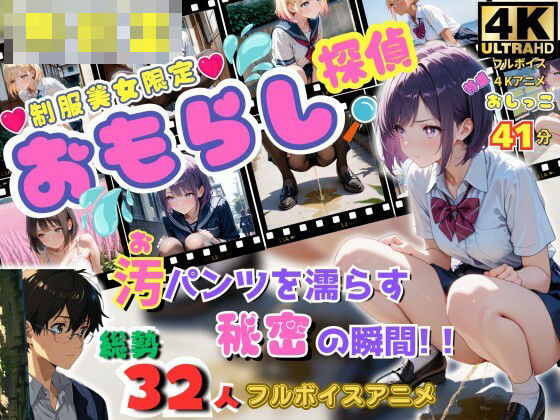 【無修正フルボイス4Kアニメ】制服美少女限定『おもらし探偵』汚（お）パンツを濡らす秘密の瞬間 『質問』目の前で美少女突然おもらしをしたらあなたはどうする？【ねこの穴】
