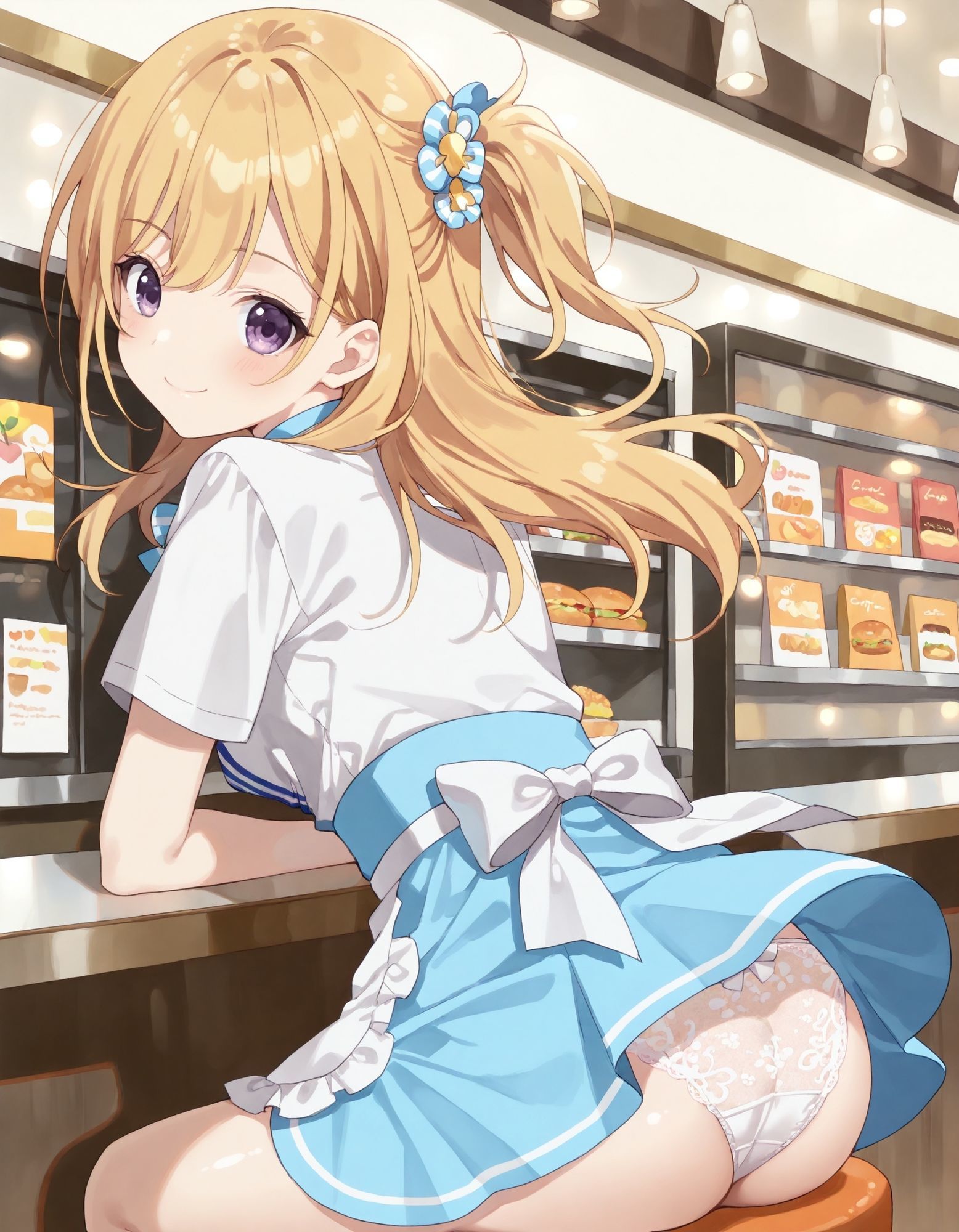〇ななのパンチラ〜ウェイトレス編〜 画像6