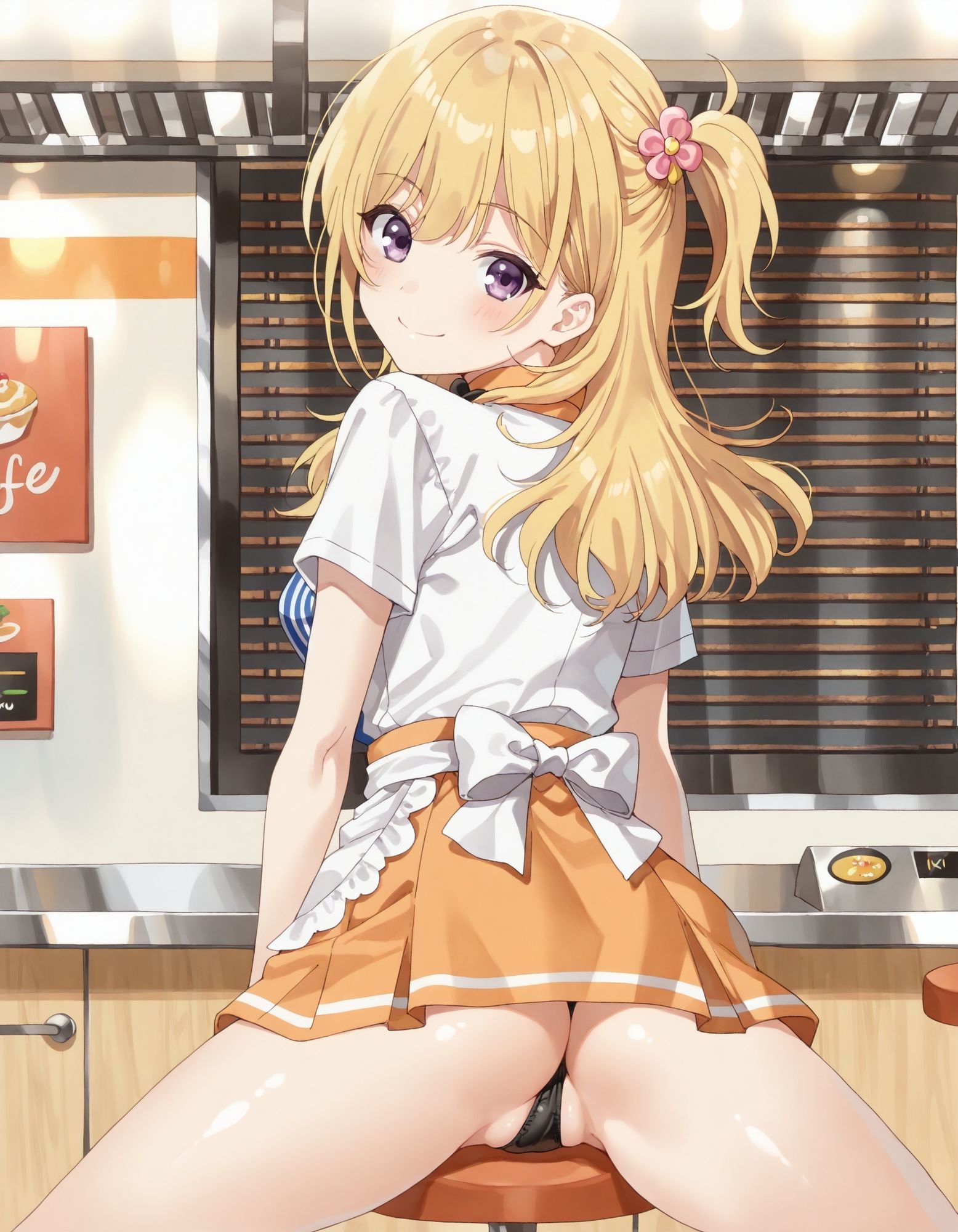 〇ななのパンチラ〜ウェイトレス編〜 画像7