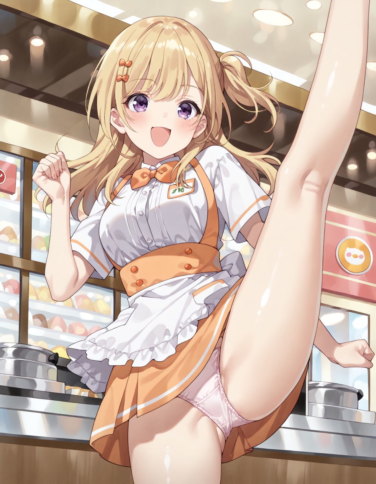 〇ななのパンチラ〜ウェイトレス編〜 画像8