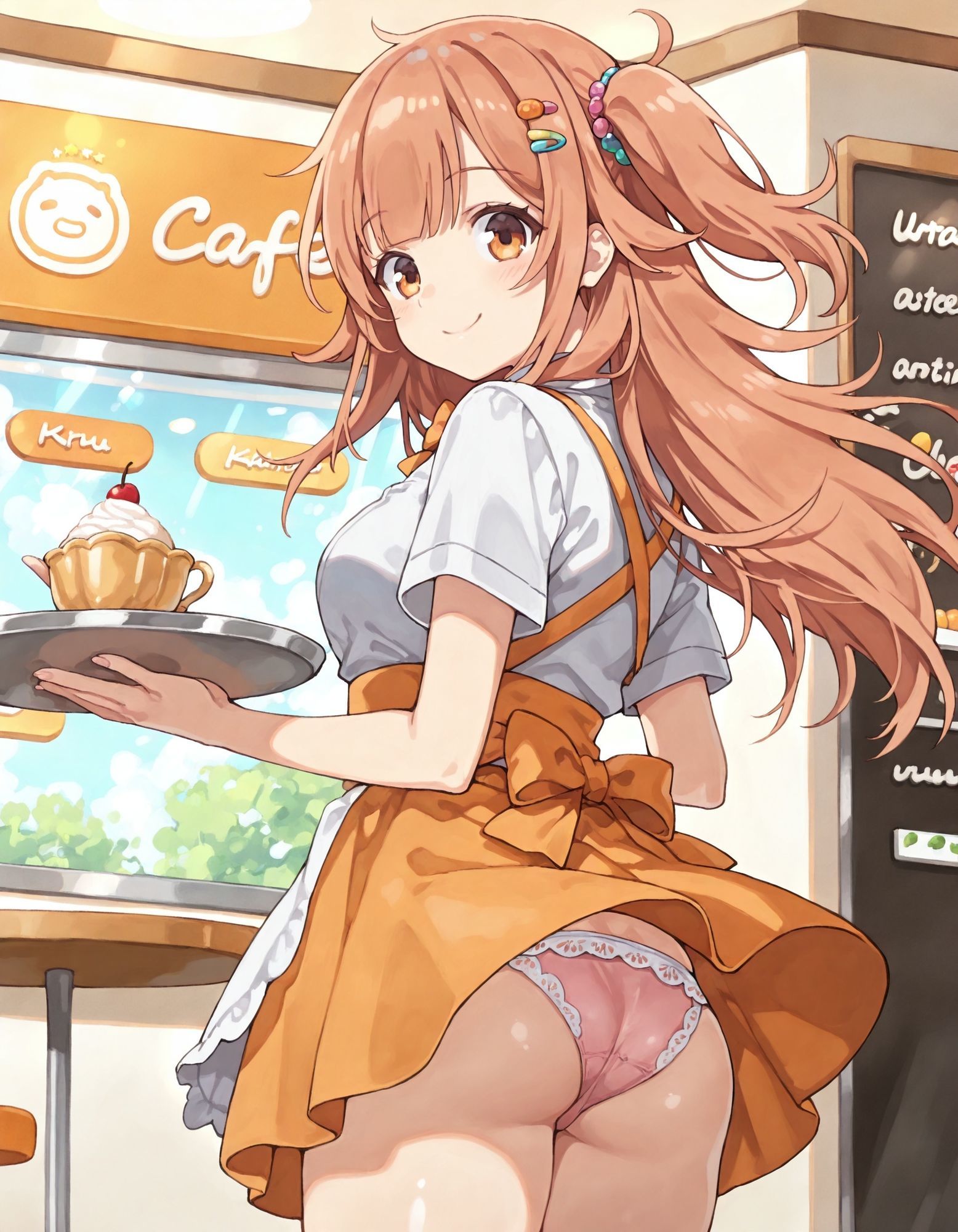 小〇しのんのパンチラ〜ウェイトレス編〜 画像3