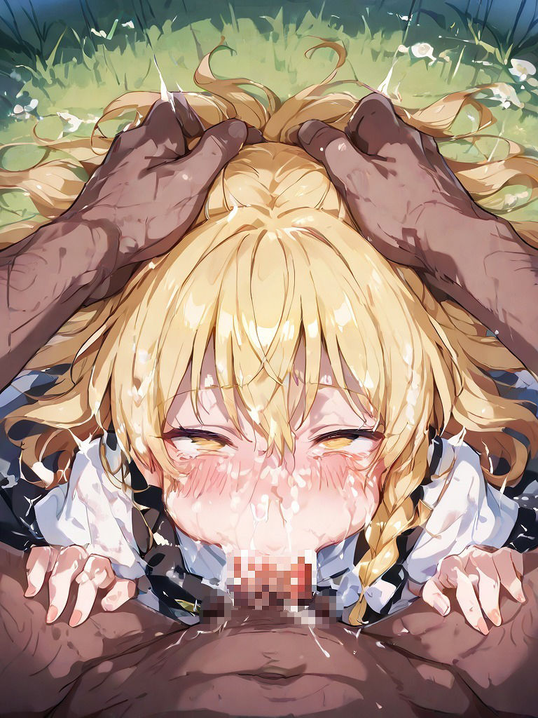 サンプル画像6:肛虐下僕_霧雨魔理沙(尻assモード) [d_619768]