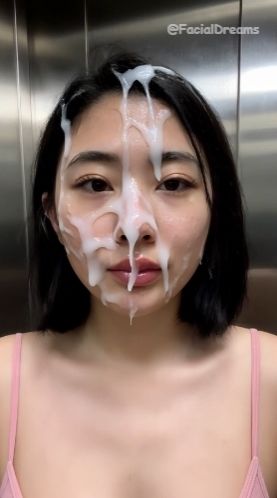 サンプル画像4:顔射後の余韻 – エレベーター編 Vol.1(FacialDreams) [d_619771]