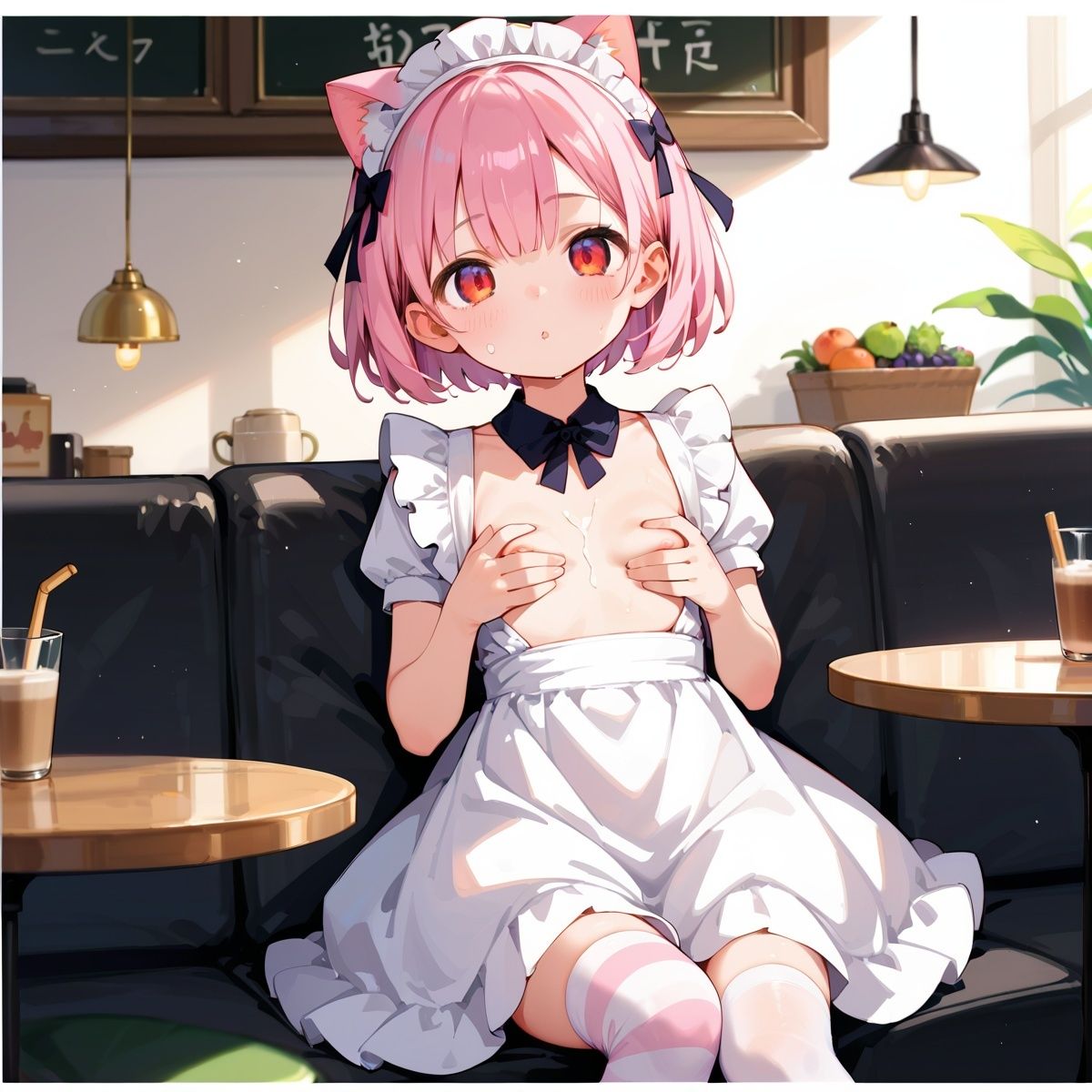 猫耳●リメイドカフェ！〜かわいい子猫に中出し放題〜 Vol.110