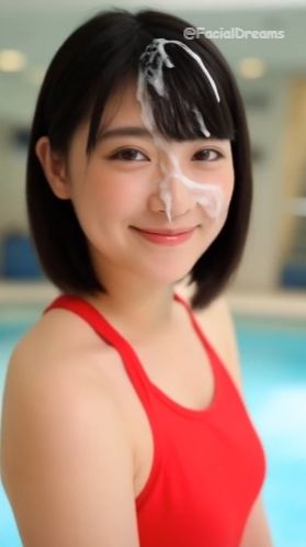 サンプル画像4:顔射後の余韻 – 水着編 Vol.2(FacialDreams) [d_619836]