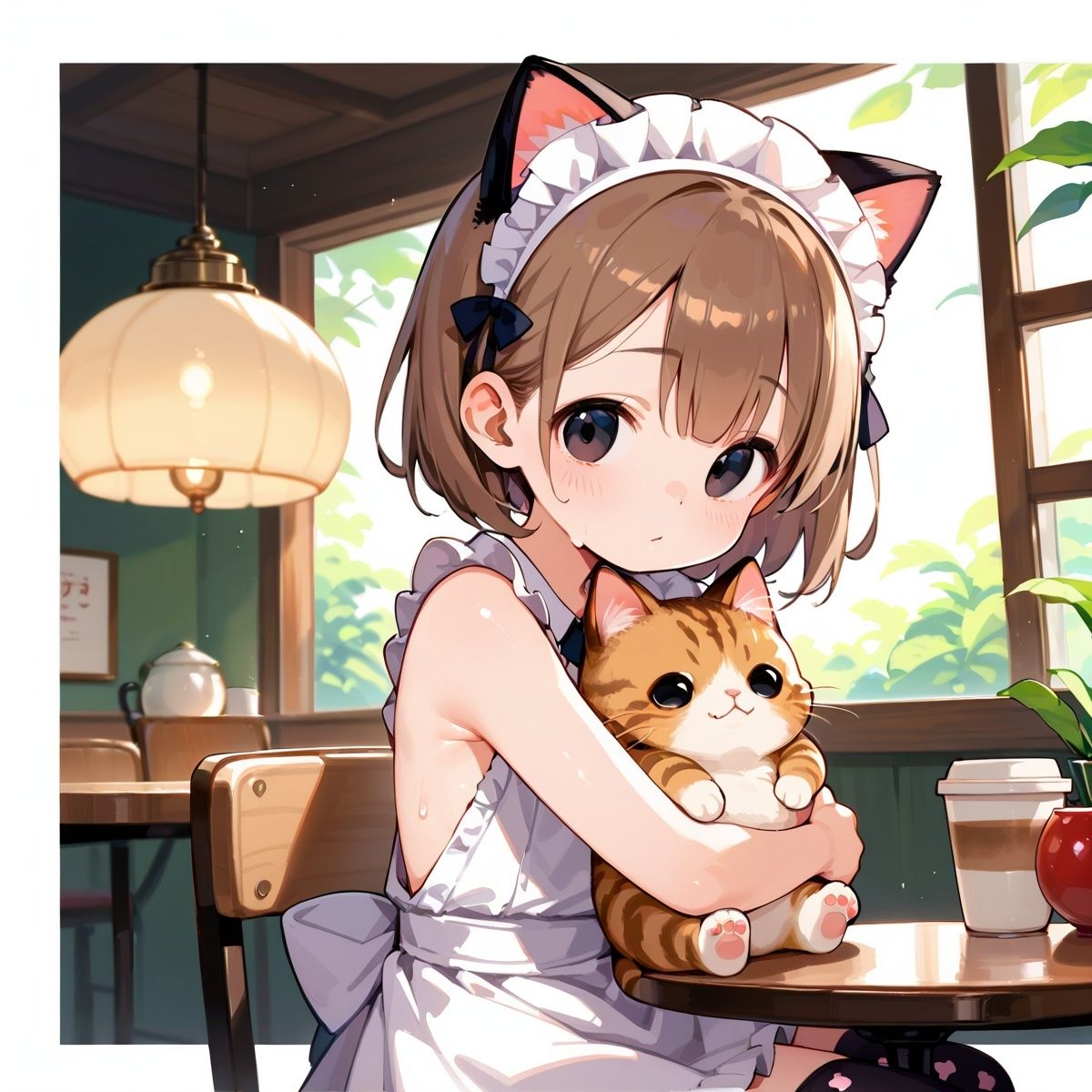 猫耳●リメイドカフェ！〜かわいい子猫に中出し放題〜 Vol.55