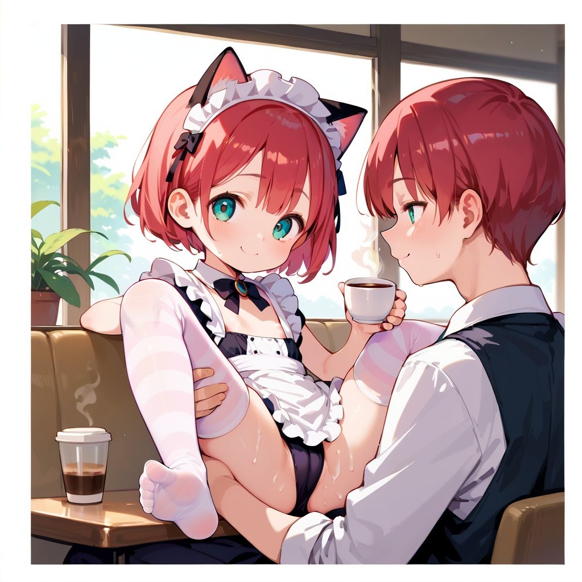 猫耳●リメイドカフェ！〜かわいい子猫に中出し放題〜 Vol.62