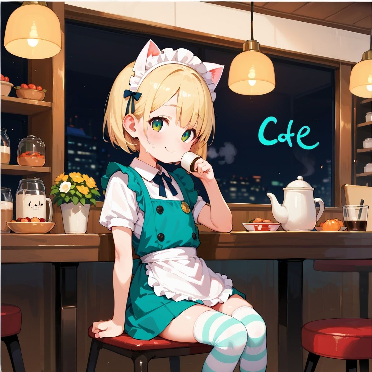 猫耳●リメイドカフェ！〜かわいい子猫に中出し放題〜 Vol.73