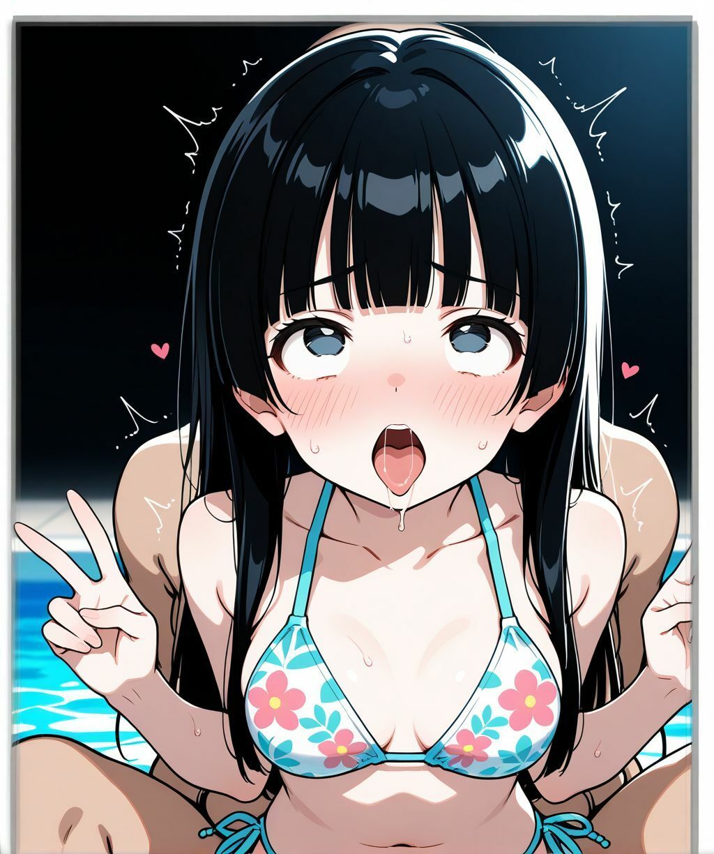 サンプル画像5:即落ちケツ穴NTR 強●ケツ穴妊娠プログラム始動 アヘ顔ダブルピース編(Re.エロ転生) [d_619854]