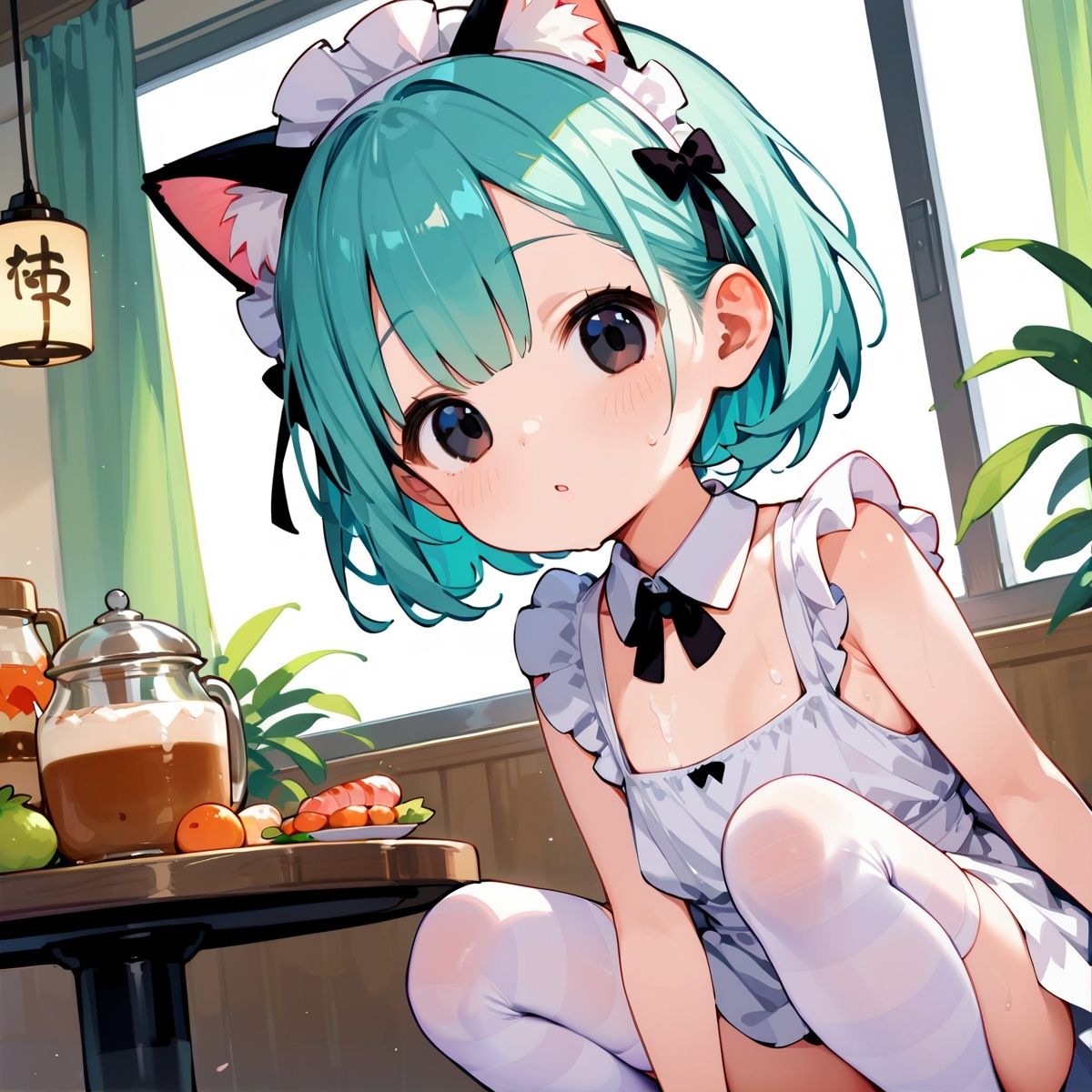 猫耳●リメイドカフェ！〜かわいい子猫に中出し放題〜 Vol.99