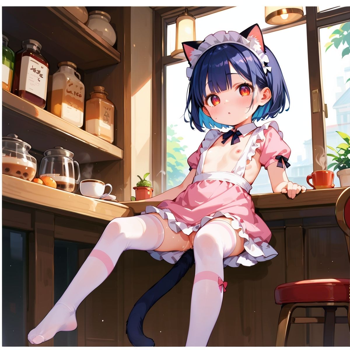 猫耳●リメイドカフェ！〜かわいい子猫に中出し放題〜 Vol.108