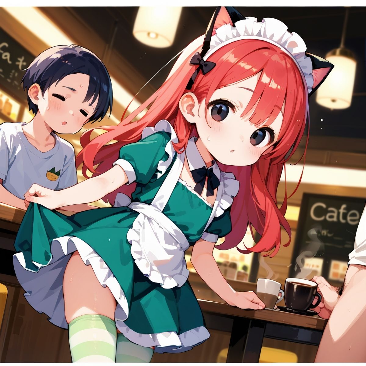 猫耳●リメイドカフェ！〜かわいい子猫に中出し放題〜 Vol.131