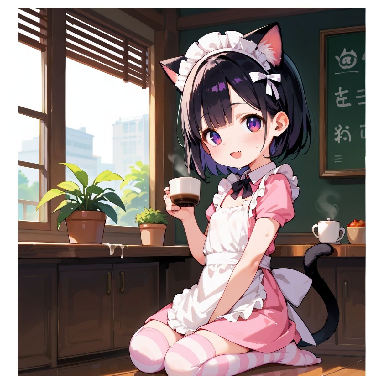 猫耳●リメイドカフェ！〜かわいい子猫に中出し放題〜 Vol.135