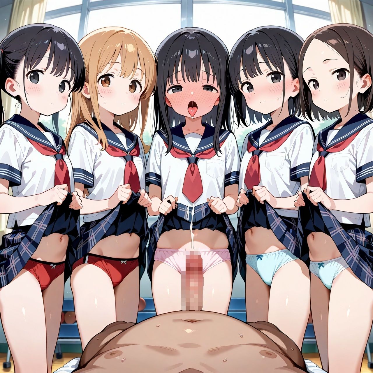 つるぺたビッチ【ハーレム学園 高画質 中出し R18】 画像7