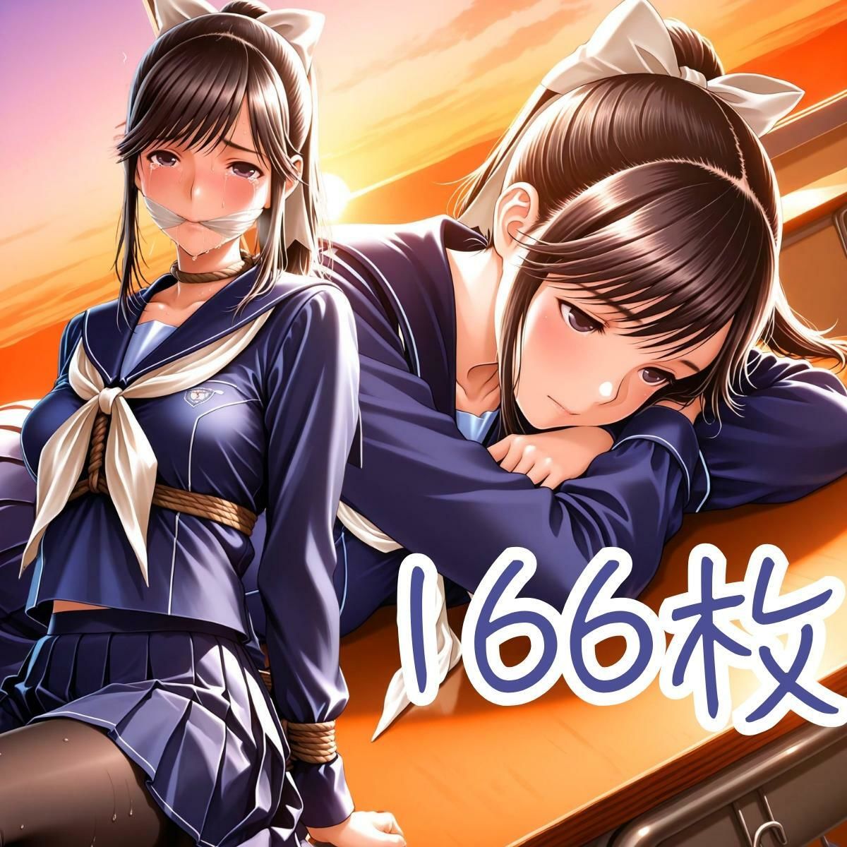 サンプル画像2:縄プラス 緊縛＋BBC(ぶるん) [d_619901]