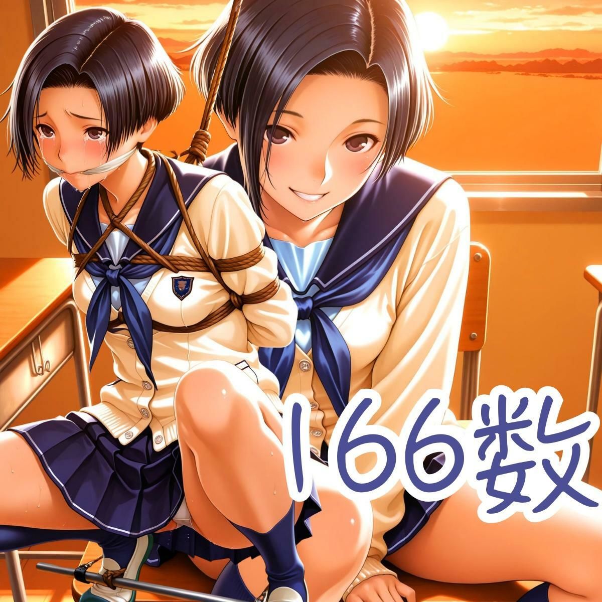 サンプル画像3:縄プラス 緊縛＋BBC(ぶるん) [d_619901]