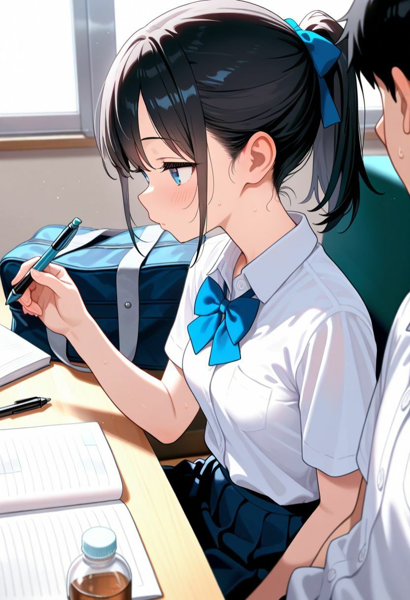 いつも無表情な女子校生の表情がゆがむまで中出しした 恥ててて エロ画像