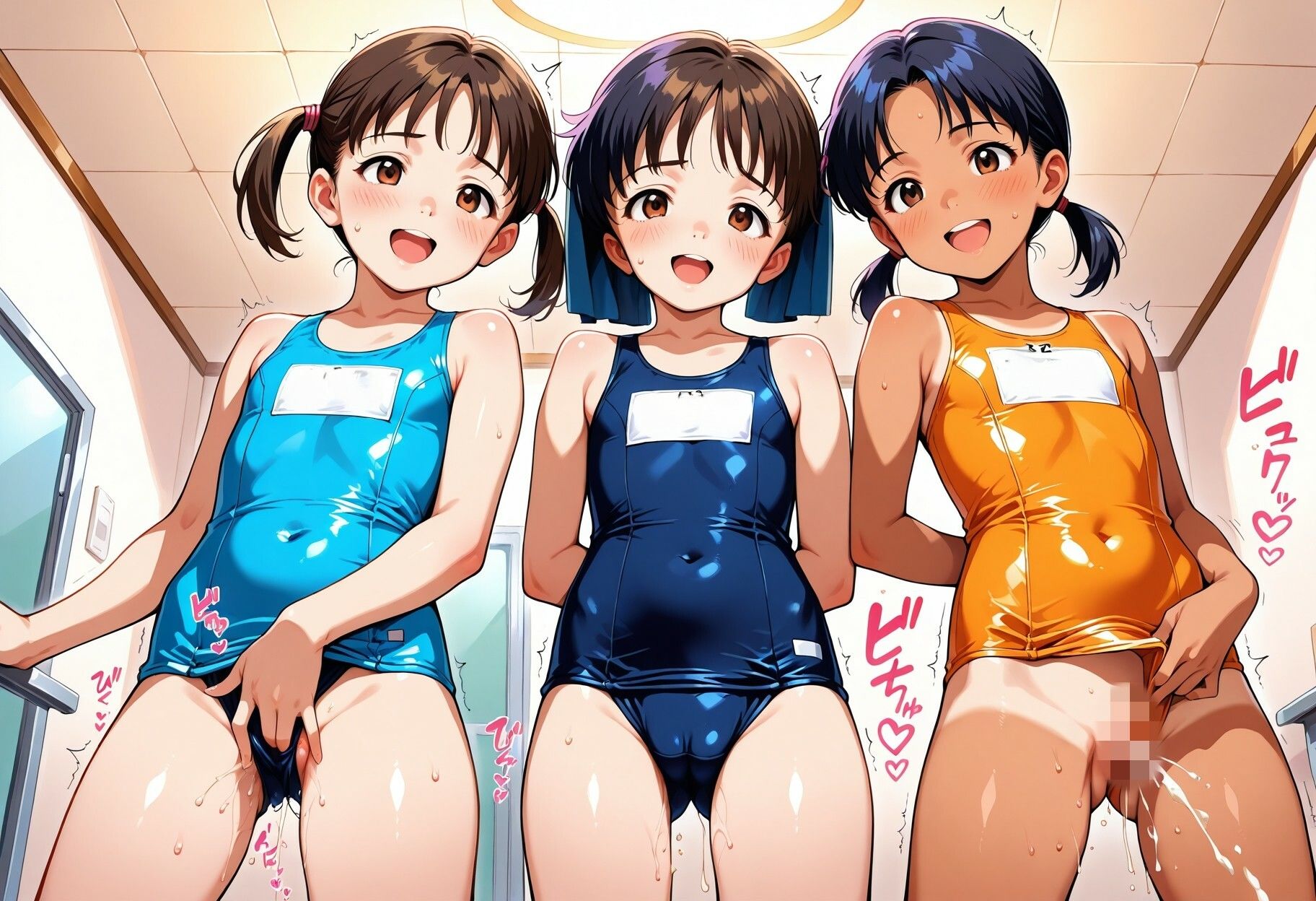 サンプル画像1:三姉妹中出し性教育  処女肉便器ハーレム生ハメ絵巻(さいのかわら) [d_620038]