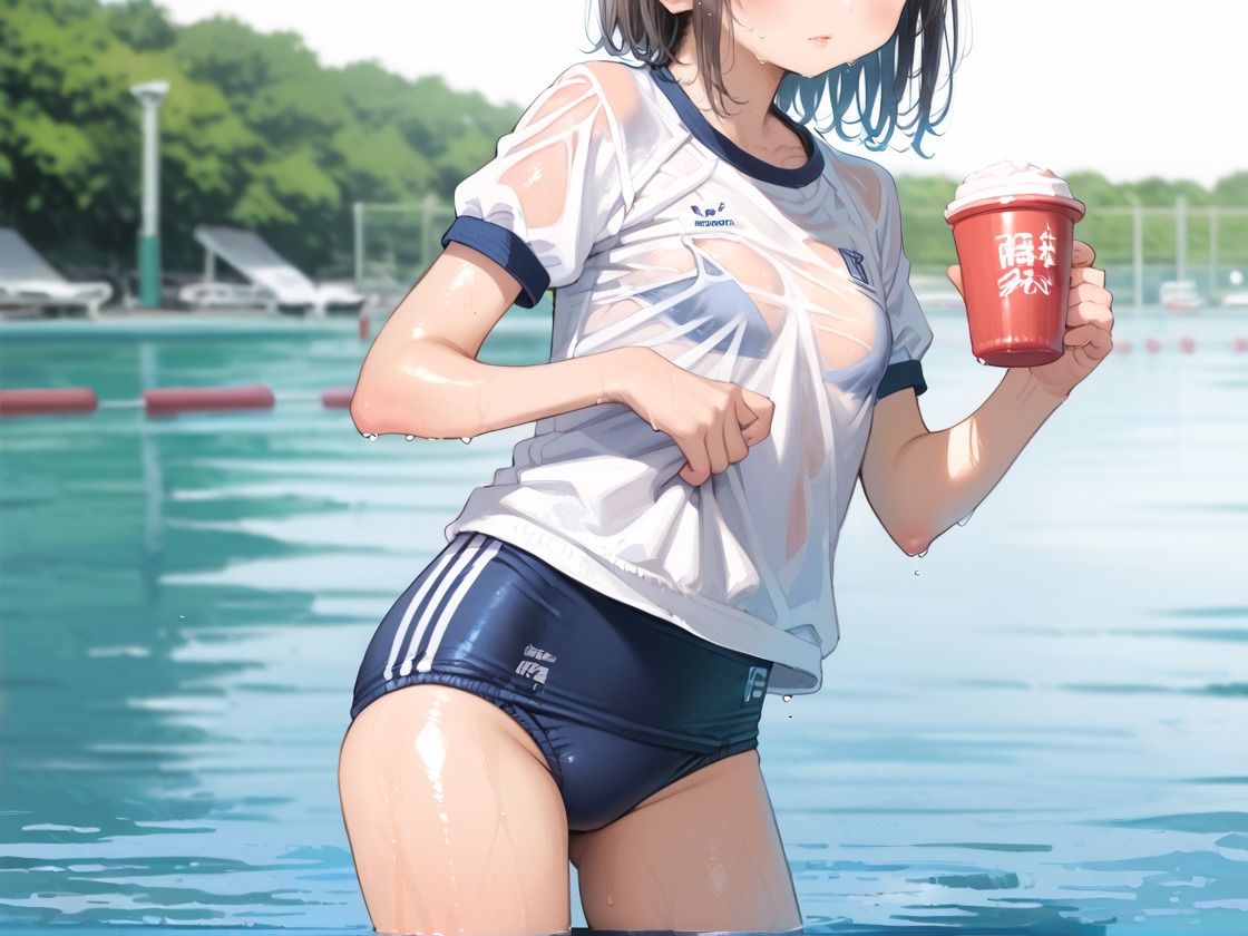 サンプル画像2:ブルマ少女は変態教師の餌食(あかりんご) [d_620078]