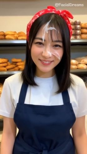 サンプル画像1:顔射後の余韻 – エプロン編 Vol.3(FacialDreams) [d_620132]