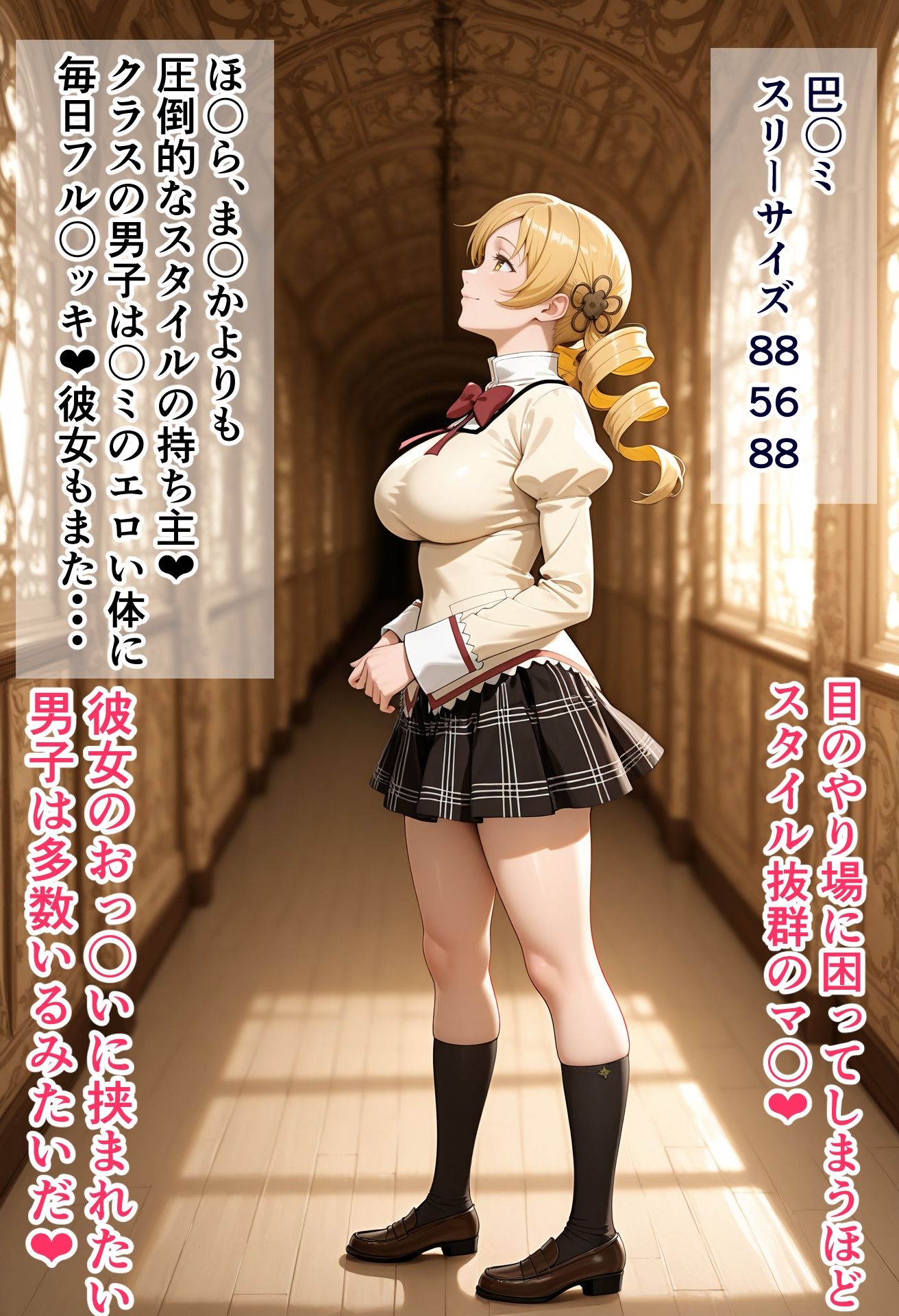 サンプル画像3:ヤンキーに弱みを握られてしまった彼女たち  ｛ほ〇ら、ま〇か、マ〇編｝(さぼてんだー) [d_620161]