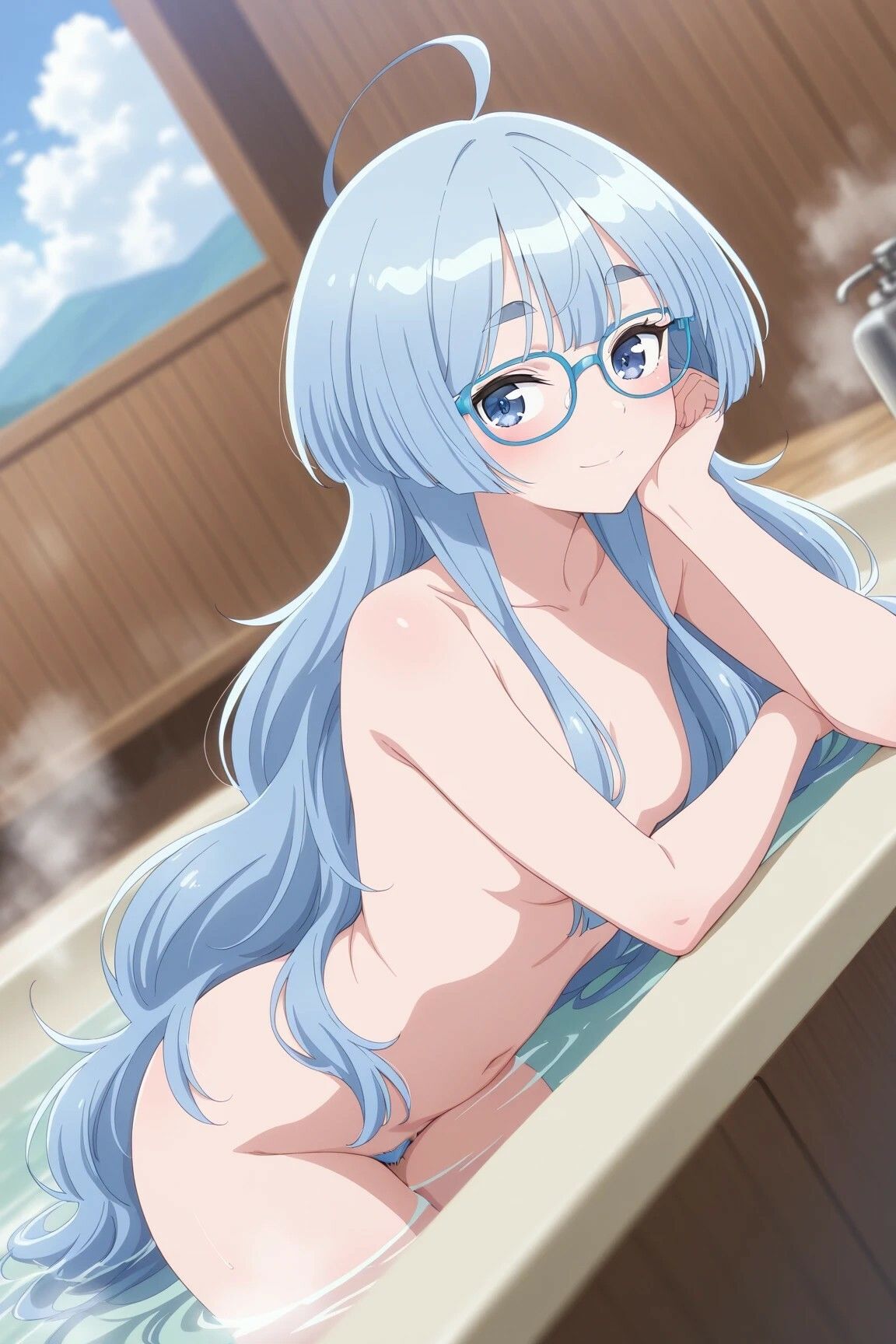 サンプル画像1:紫雲寺風味  知的な女性(ぬこの営み) [d_620190]