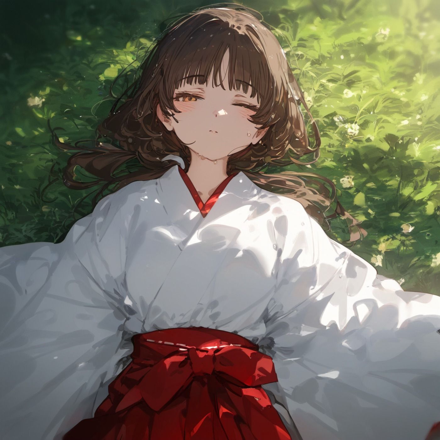 サンプル画像1:神域侵犯、穢された巫女さん(ツルノアート) [d_620212]