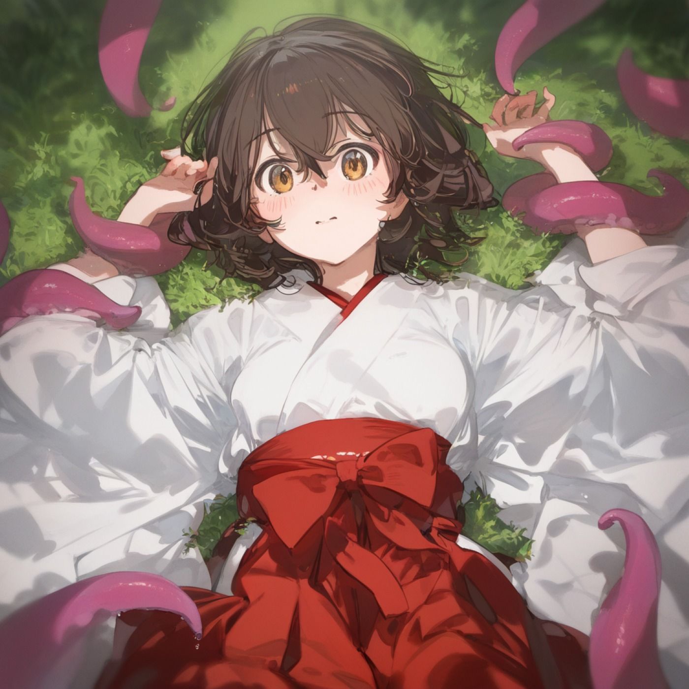 神域侵犯、穢された巫女さん 画像2